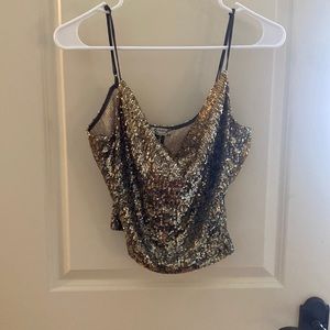 Free People shimmer top